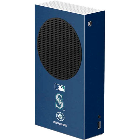 MLB Seattle Mariners - Solid Distressed Xbox Series S Console Skin